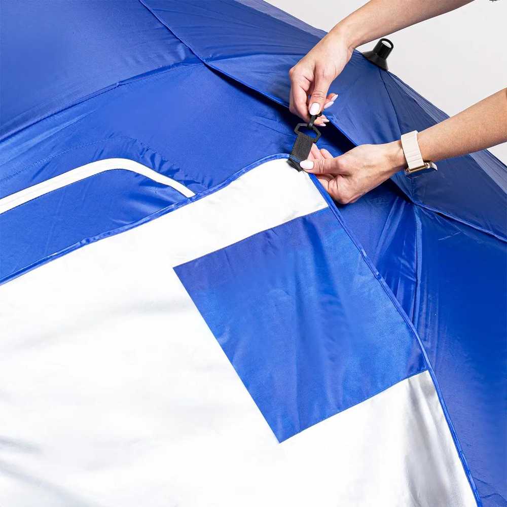 Be-active DIDELIS SODO PAPLŪDŽIO SKĖTIS, SULANKSTAMAS PAPLŪDIUI 220 cm EKRANO PAlapinė 2 viename