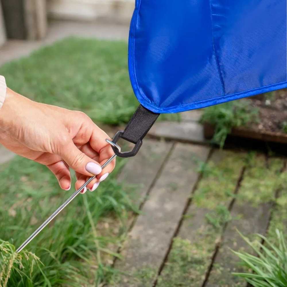 Be-active DIDELIS SODO PAPLŪDŽIO SKĖTIS, SULANKSTAMAS PAPLŪDIUI 220 cm EKRANO PAlapinė 2 viename