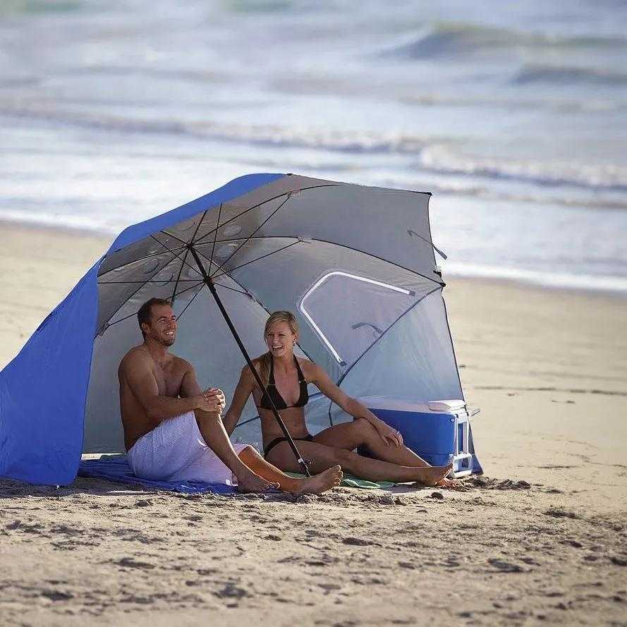 Be-active DIDELIS SODO PAPLŪDŽIO SKĖTIS, SULANKSTAMAS PAPLŪDIUI 220 cm EKRANO PAlapinė 2 viename