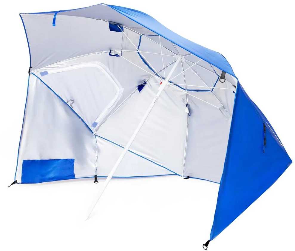 Be-active DIDELIS SODO PAPLŪDŽIO SKĖTIS, SULANKSTAMAS PAPLŪDIUI 220 cm EKRANO PAlapinė 2 viename