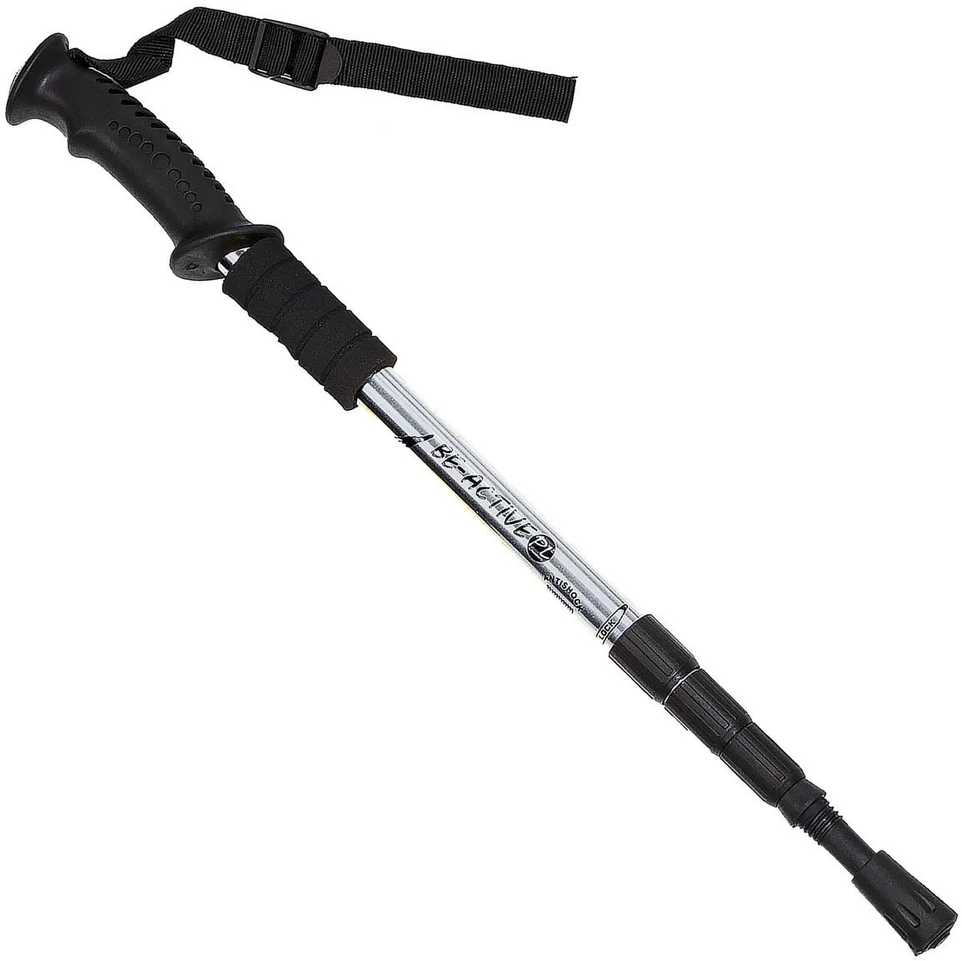 Be Activepl Sulenkiami trekingo lazdos su Anti-shock sistema