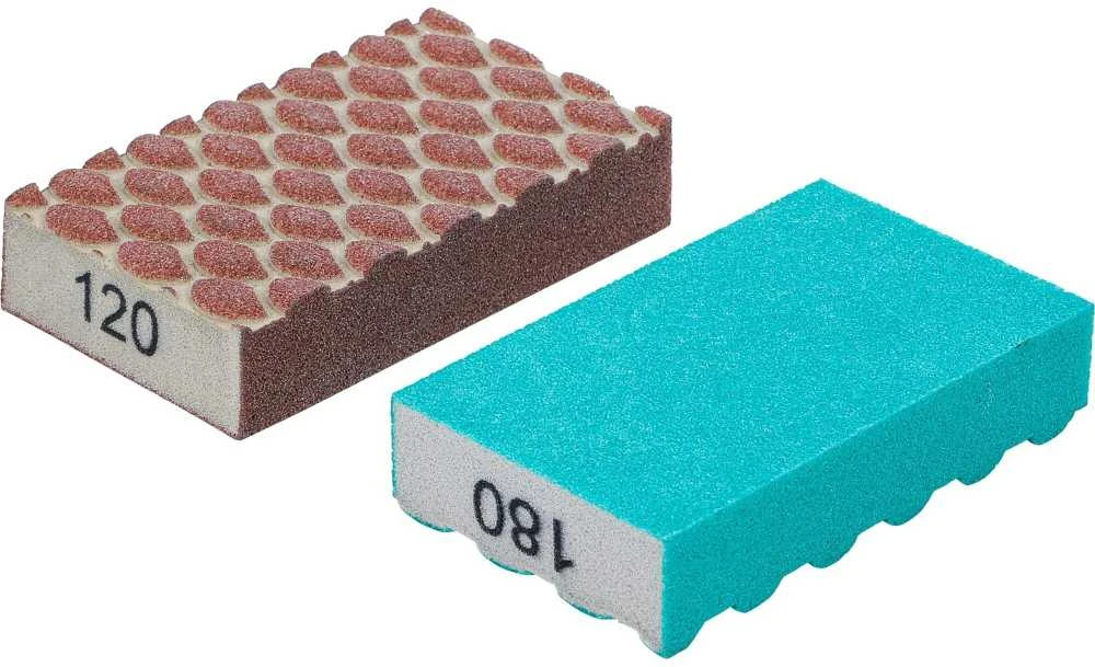 Bgs Technic Abrazyvinių kempinių rinkinys | K 120, 180 | 2 vnt. (80812)