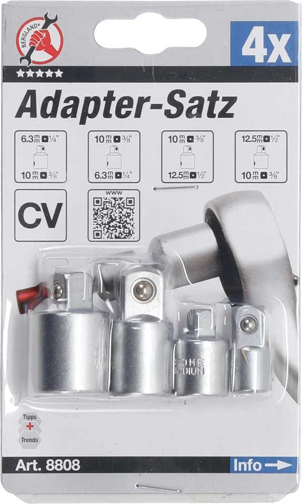Bgs Technic Adapterių rinkinys | 4 vnt. (8808)