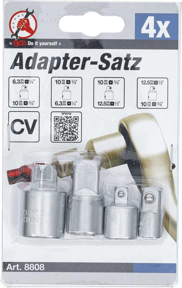 Bgs Technic Adapterių rinkinys | 4 vnt. (8808)