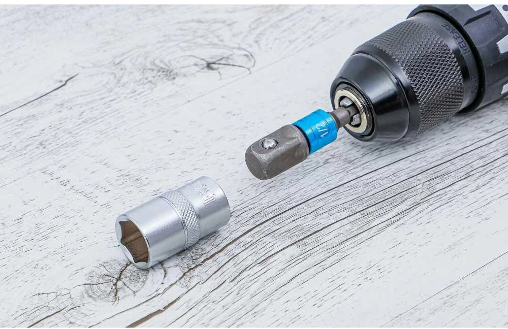Bgs Technic Adapterių rinkinys | spalvoti | 6.3 mm (1/4") | 6.3 mm (1/4") / 10 mm (3/8") / 12,5 mm (1/2") | 4 vnt. (20814)