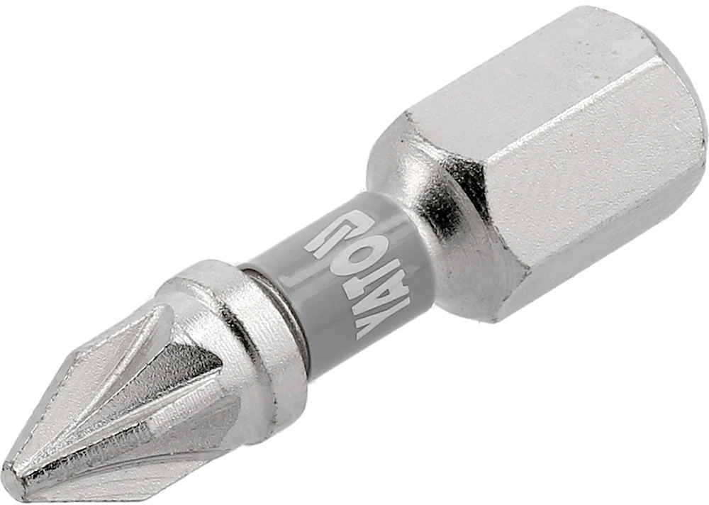 Yato Toya Sa Poland Antgaliai | 6,3 mm (1/4") | S2 Ni | kryžminiai PZ1 | 2 vnt. (YT-78003)