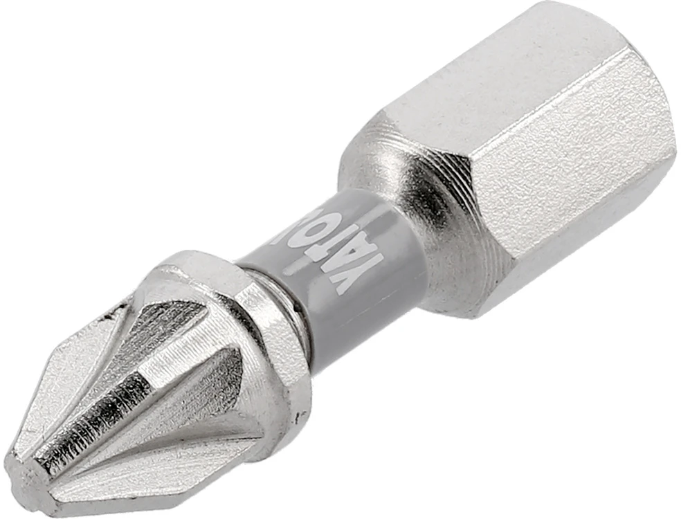 Yato Toya Sa Poland Antgaliai | 6,3 mm (1/4") | S2 Ni | kryžminiai PZ2 | 2 vnt. (YT-78004)