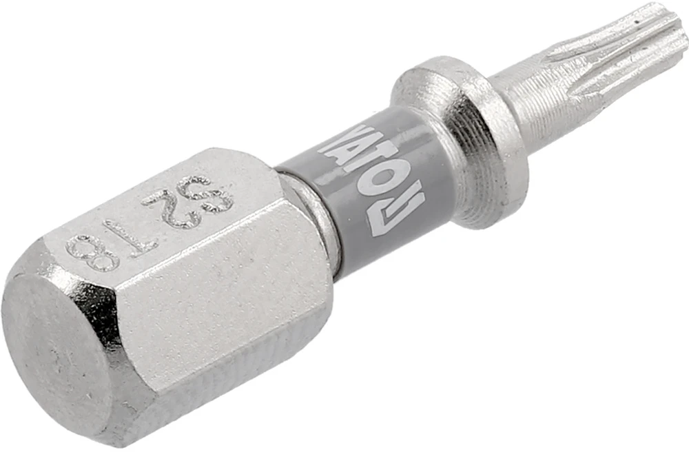 Yato Toya Sa Poland Antgaliai | 6,3 mm (1/4") | S2 Ni | T-Star (Torx) T8 | 2 vnt. (YT-78010)