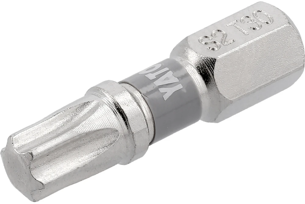Yato Toya Sa Poland Antgaliai | 6,3 mm (1/4") | S2 Ni | T-Star (Torx) T30 | 2 vnt. (YT-78015)