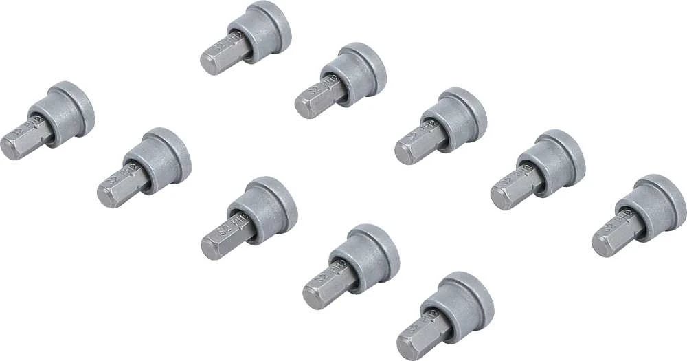 Bgs Technic Antgaliai / ribotuvai | gipso plokštėms | 6.3 mm (1/4") | Kryžminiai PH 2 | 10 vnt. (50408)