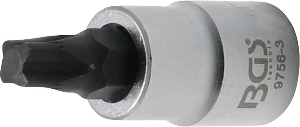 Bgs Technic Antgalių rinkinys | 10 mm (3/8") | 4-kampų profilis (MTS-Mortorq) MTS0 - MTS04 | 5 pcs. (9756)