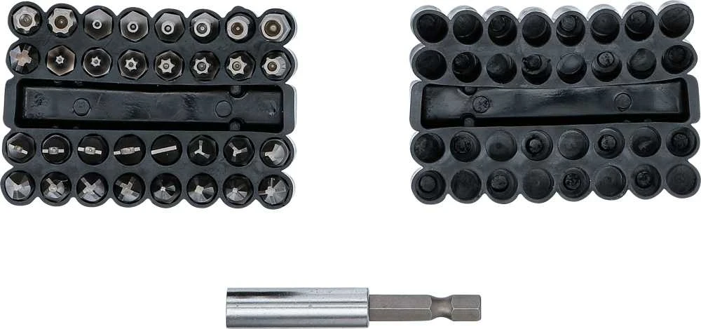 Grąžtas Bgs Technic Antgalių rinkinys | trumpi | 6.3 mm (1/4") | įvairių tipų | 32 vnt. (763)