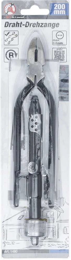 Bgs Technic Armatūros susukimo replės | su spyruokle | 200 mm (1480)