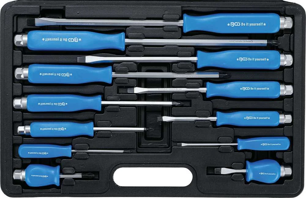 Grąžtas Bgs Technic Atsuktuvų rinkinys | kalami | 12 vnt. (7890)