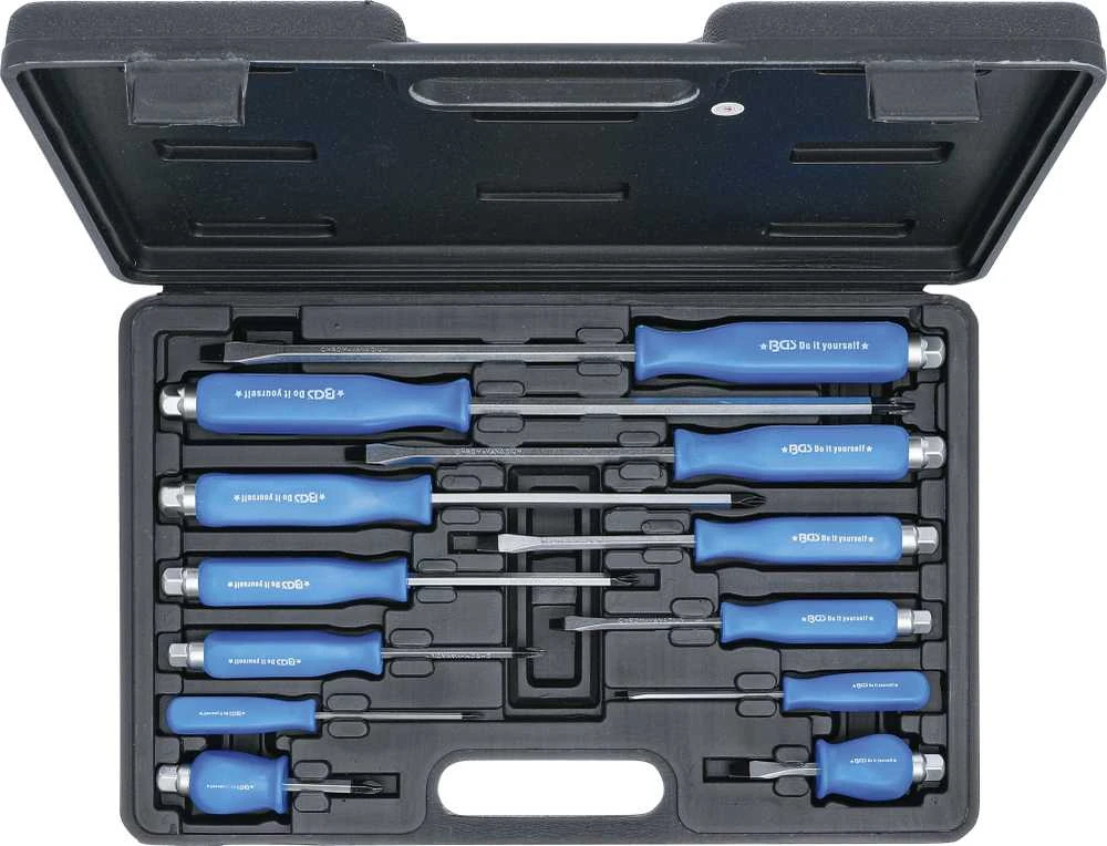 Grąžtas Bgs Technic Atsuktuvų rinkinys | kalami | 12 vnt. (7890)