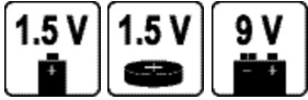 STHOR AKUMULIATORIŲ TESTERIS 1,5 V IR 9 V