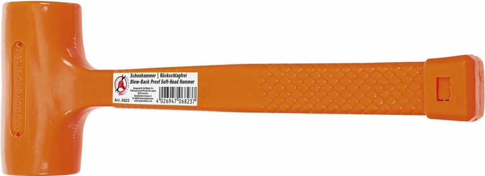 Bgs Technic Beinercinis neatšokantis plaktukas | Ø 50 mm (6823)