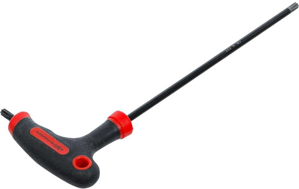 Bgs Technic L tipo atsuktuvas T-Star su skyle / be skylės (Torx) | T27 (7880-T27)