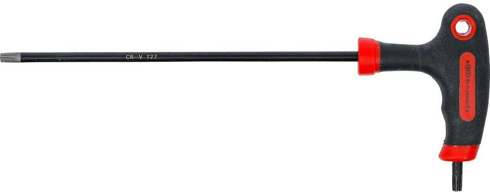 Bgs Technic L tipo atsuktuvas T-Star su skyle / be skylės (Torx) | T27 (7880-T27)