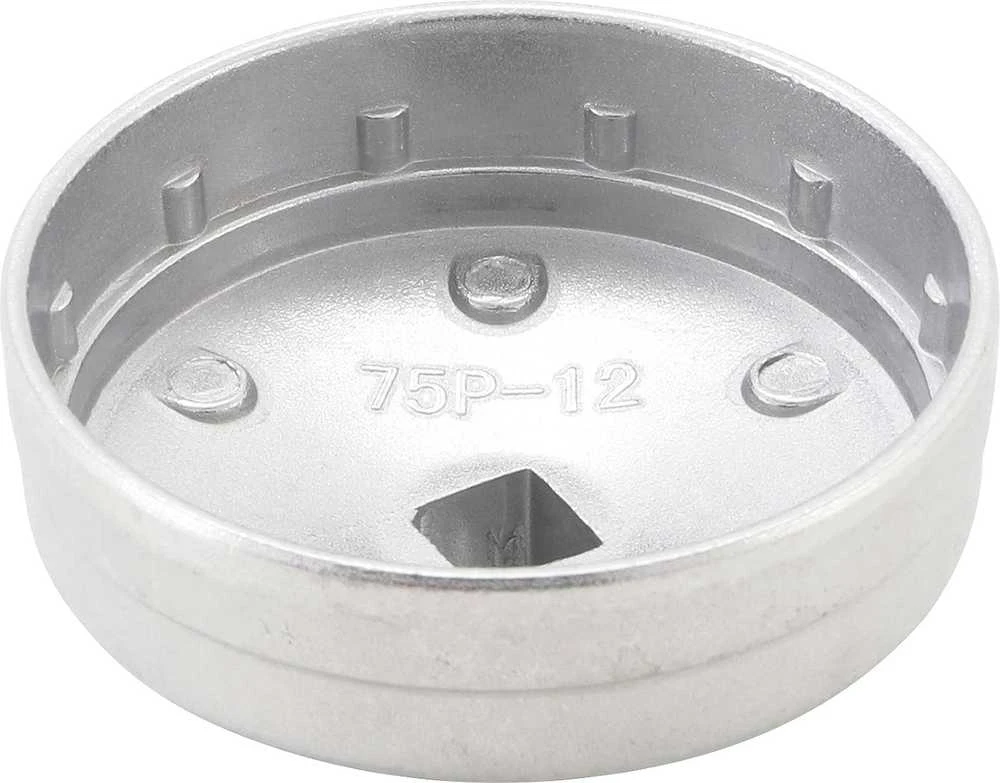Bgs Technic Lėkštelė tepalo filtrui aliumininė | 12 kampų | 75 mm (1035-75X12)