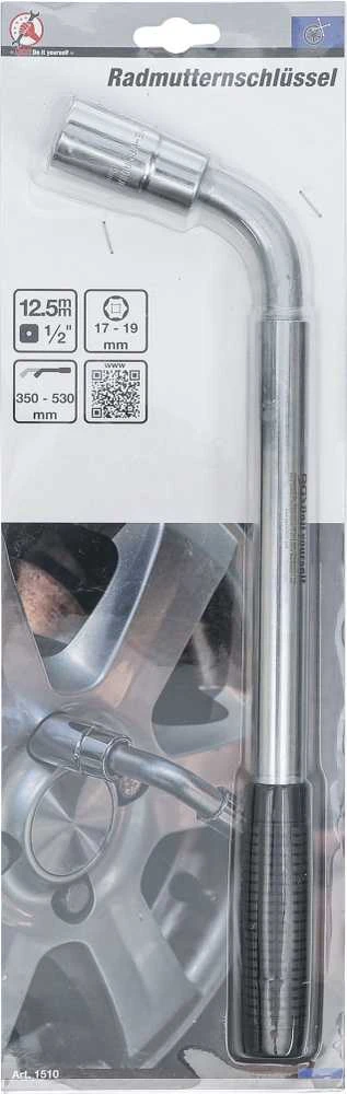 Bgs Technic Raktas ratams teleskopinis | 12,5 mm (1/2") | 17/19 mm (1510)