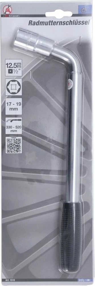 Bgs Technic Raktas ratams teleskopinis | 12,5 mm (1/2") | 17/19 mm (1510)