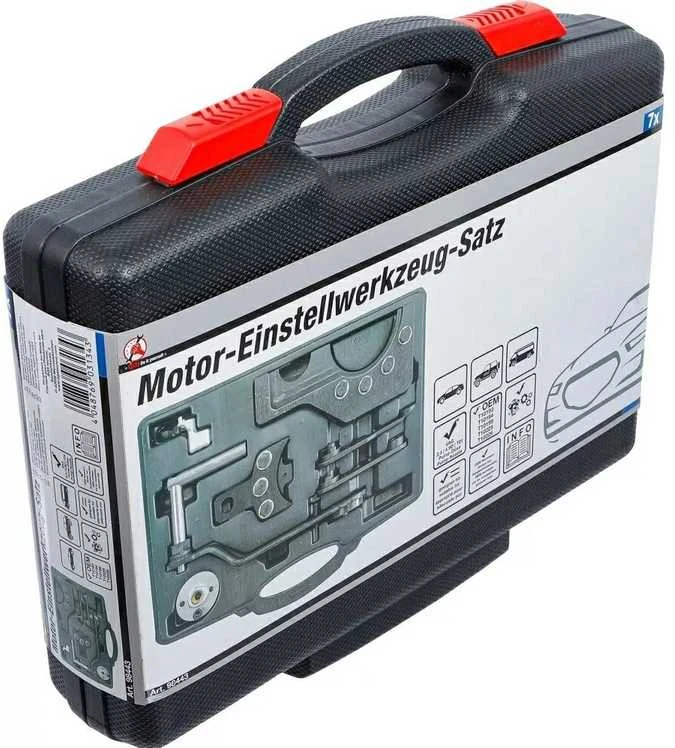 Bgs Technic Variklio fiksavimo įrankių rinkinys | VAG 2.5 / 4.9D / TDI siurblio antgaliui (98443)