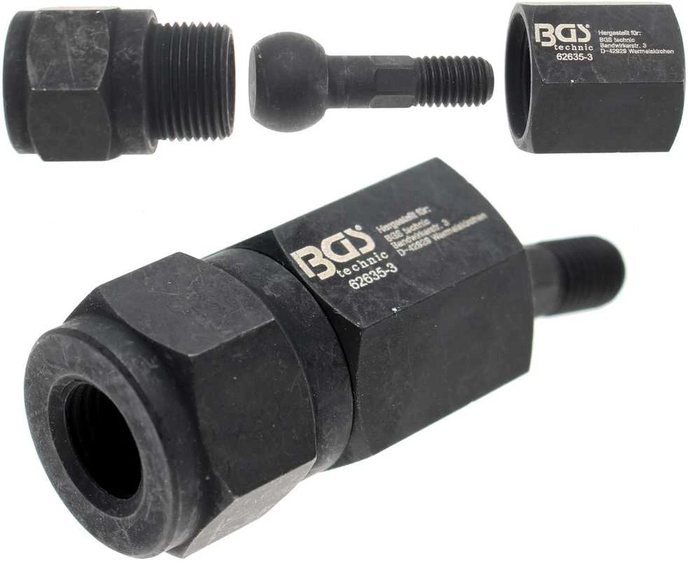 Bgs Technic Adapteris dyz. purkštukų iškalimui | iš BGS 62635 | M10 x M14 (62635-3)