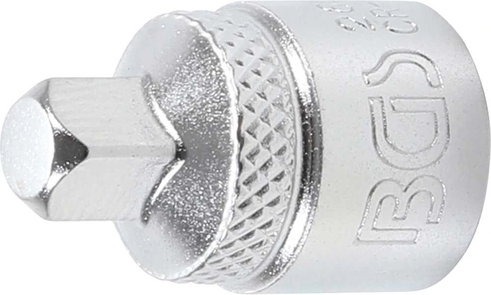 Grąžtas Bgs Technic Adapteris galvutėms | vidinis kvadratas 10 mm (3/8") - išorinis kvadratas 6,3 mm (1/4") (269)