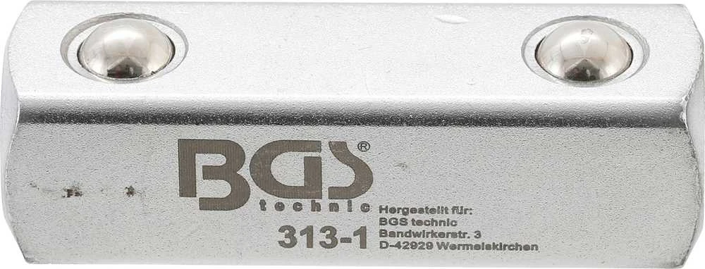 Bgs Technic Adapteris | išorinis kvadratas 12,5 mm (1/2") | BGS 312 (313-1)