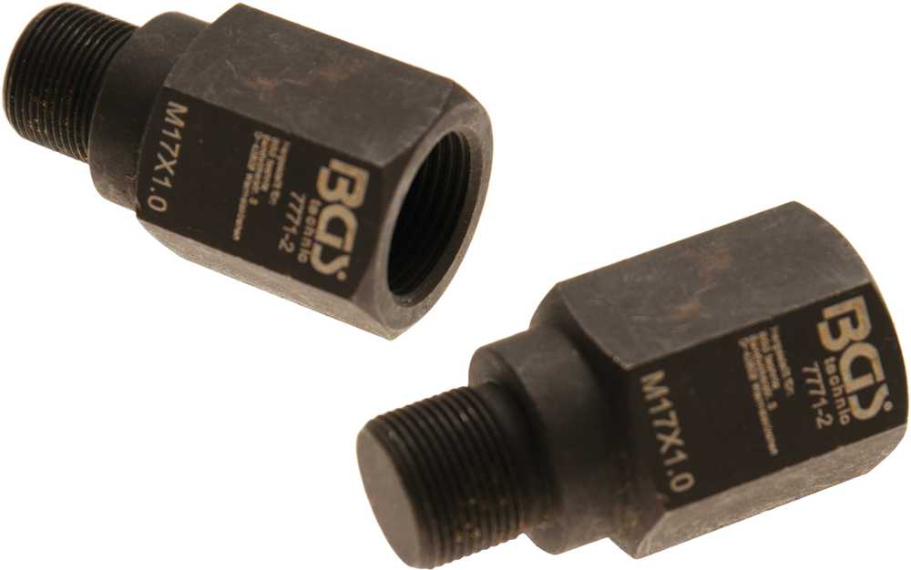 Bgs Technic Adapteris purkštukų išėmimui iš BGS 7771 | M17 x M20 x 52 mm (7771-2)