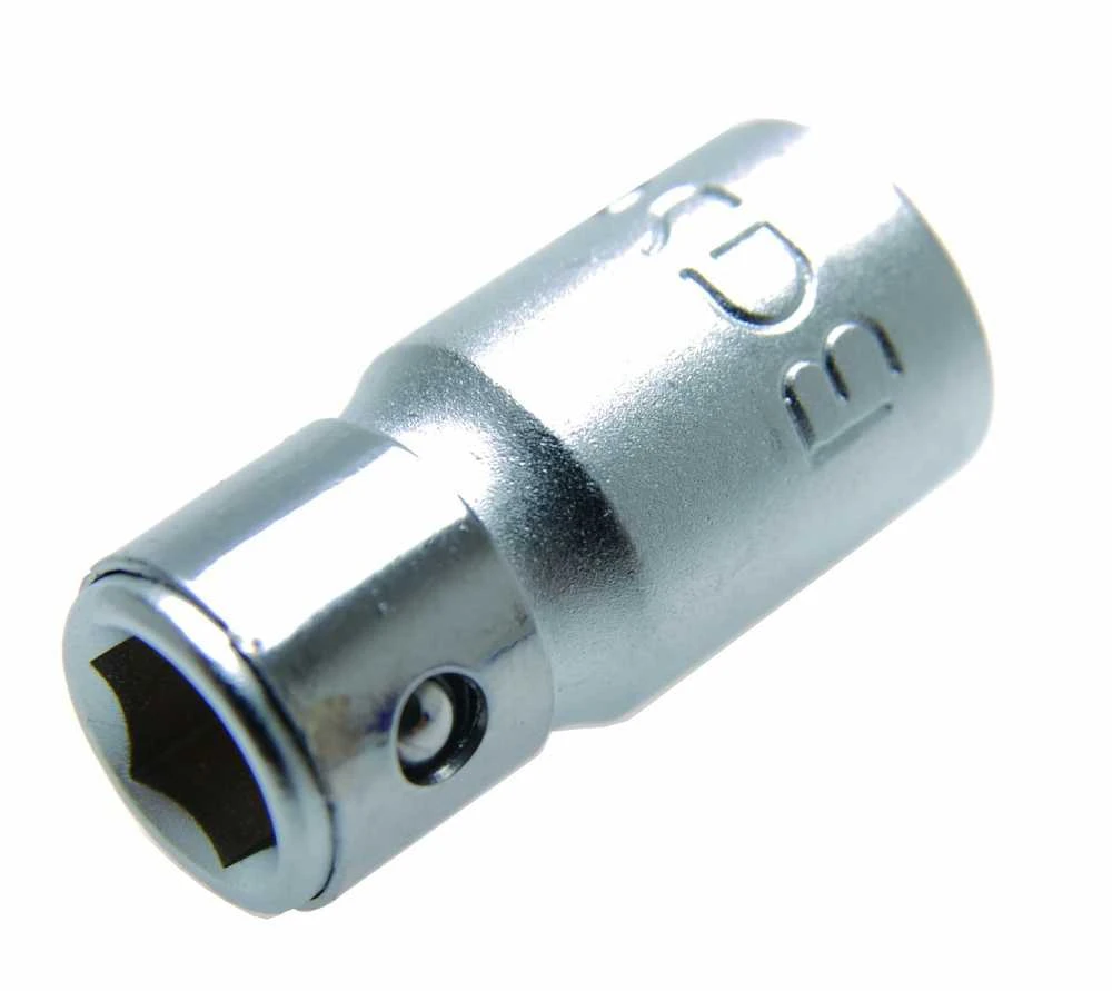 Grąžtas Bgs Technic Adapteris su fiksuojamu rutuliu | vidinis kvadratas 6.3 mm (1/4") | vidinis šešiakampis 6.3 mm (1/4") (8213)