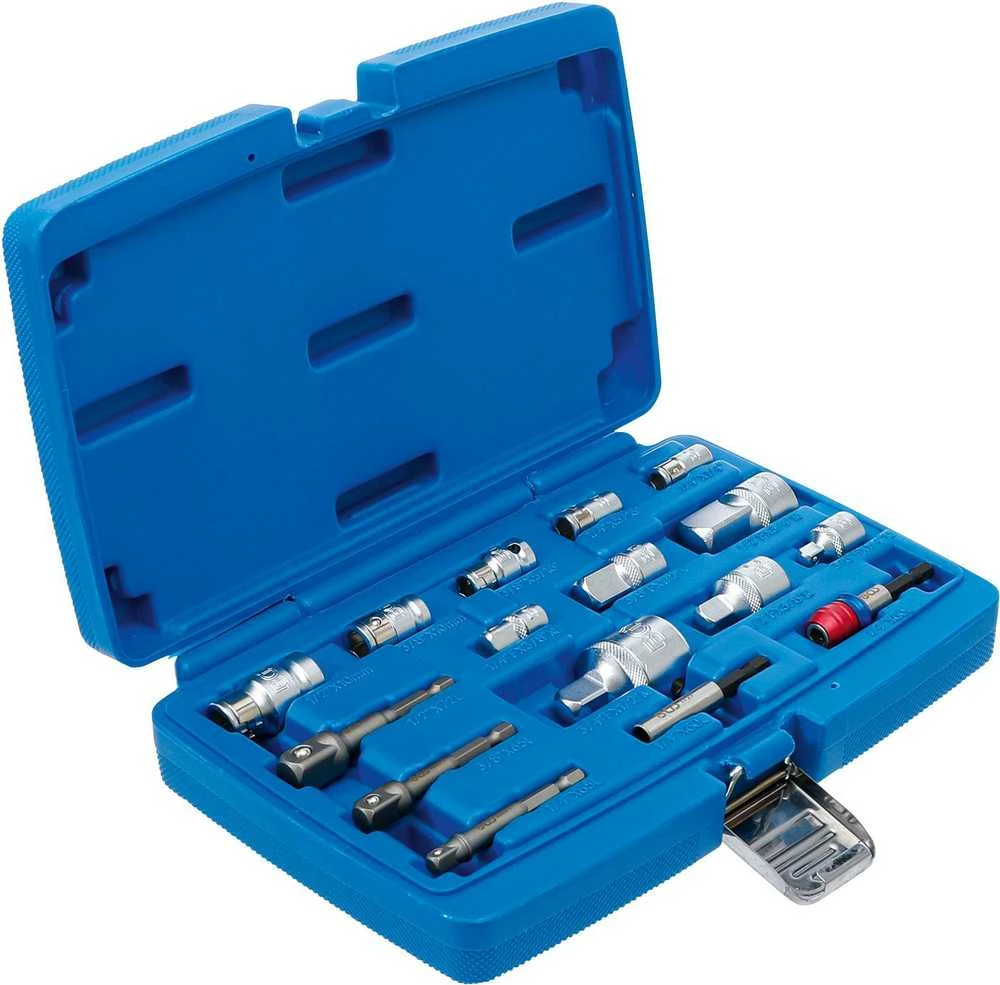 Bgs Technic Adapterių galvutėms / adapterių antgaliams rinkinys | 16 vnt. (6779)