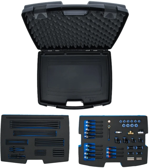 Bgs Technic Adapterių ir vamzdelių rinkinys skaitmeniniam slėgio ir kompresijos matuokliui BGS 63410 (63413)
