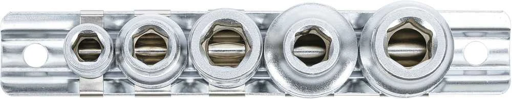 Bgs Technic Adapterių rinkinys antgaliams | 6,3 mm (1/4") / 10 mm (3/8") / 12,5 mm (1/2") | 5 vnt. (70103)