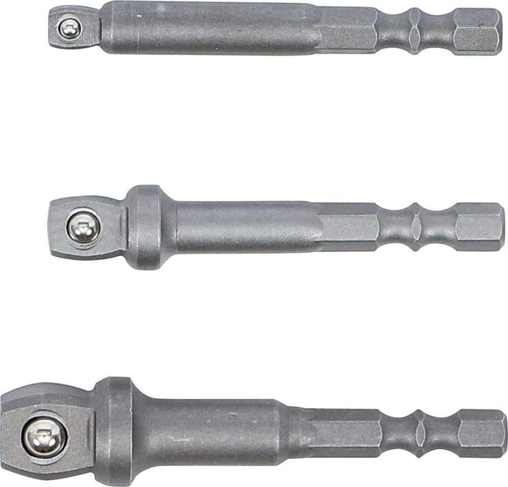 Bgs Technic Adapterių rinkinys su šarnyrais | 6.3 mm (1/4") | 3 vnt. (9162)