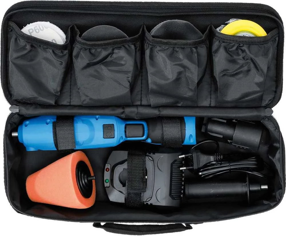 Bgs Technic Akumuliatorinis poliruoklis | su rinkiniu | max. 2800 rpm | 12 V | 1500 mAh (9294)