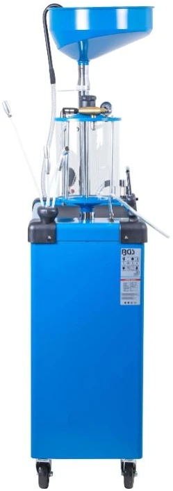Bgs Technic Alyvos aptarnavimo stotelė su alyvos filtrų raktų rinkiniu | 70 l (7119)