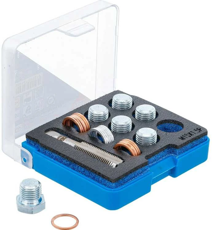 Bgs Technic Alyvos išleidimo kamščio remonto komplektas | M15 x 1.5 (157)