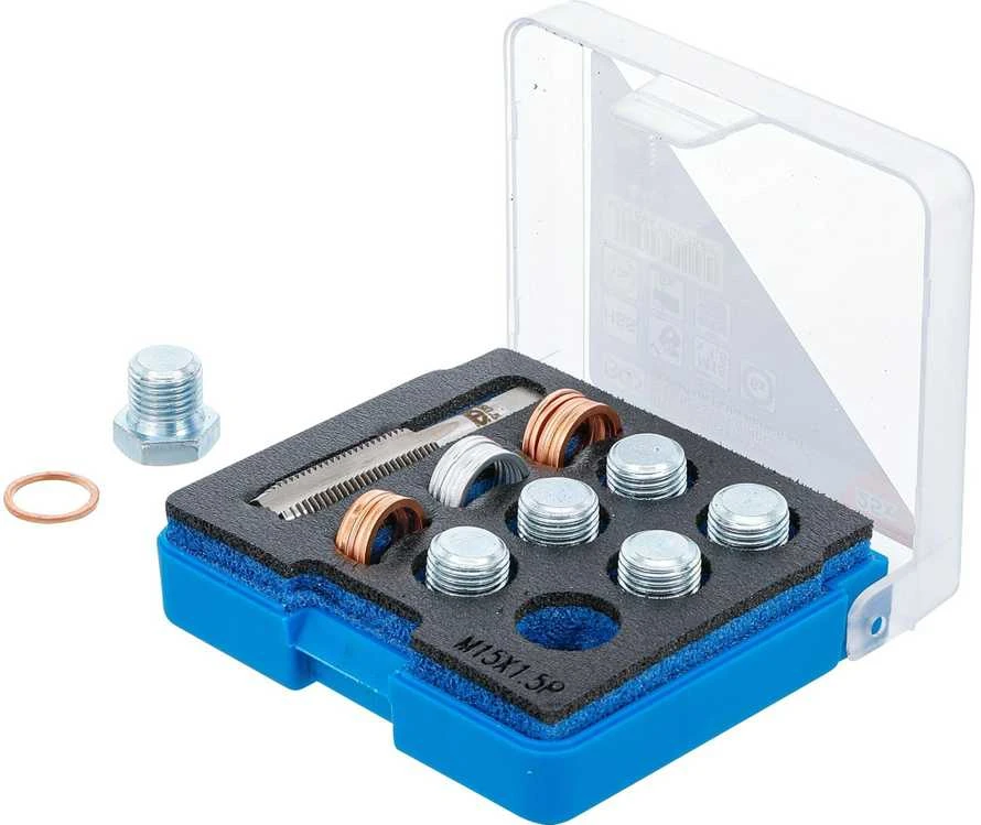 Bgs Technic Alyvos išleidimo kamščio remonto komplektas | M15 x 1.5 (157)