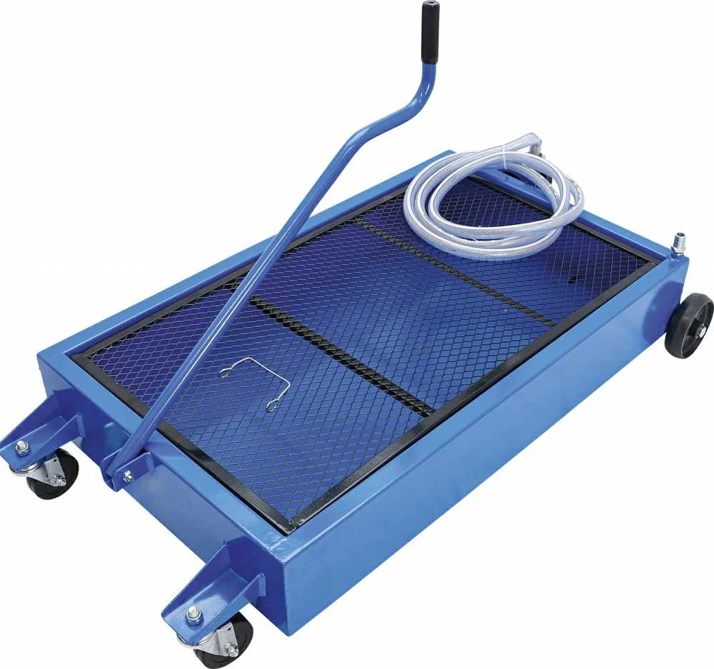 Bgs Technic Alyvos nuleidimo vonelė | su pompa | mobili | 55 l (70153)