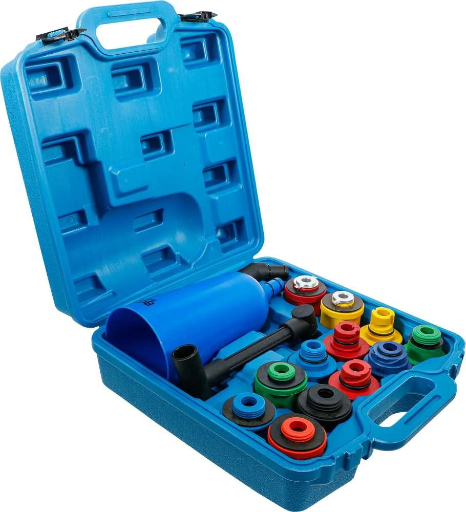 Bgs Technic Alyvos piltuvo adapterių rinkinys | Plastikinis tipas | 15 vnt. (8505-2)