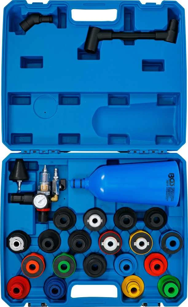 Bgs Technic Alyvos piltuvo adapterių rinkinys | Plastikinis tipas | 24 vnt. (72213)