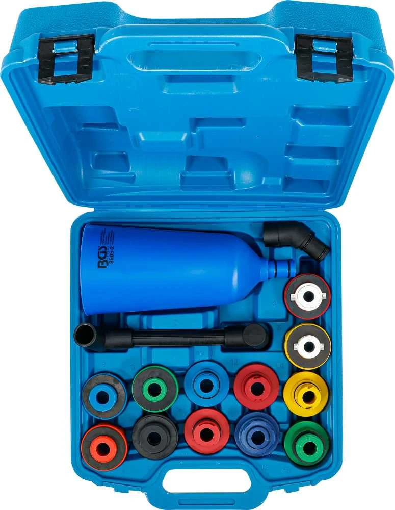 Bgs Technic Alyvos piltuvo adapterių rinkinys | Plastikinis tipas | 15 vnt. (8505-2)