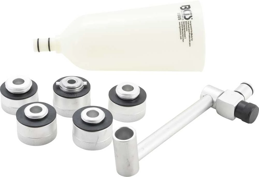 Bgs Technic Alyvos piltuvų adapterių rinkinys | Aliuminio tipas (8505)