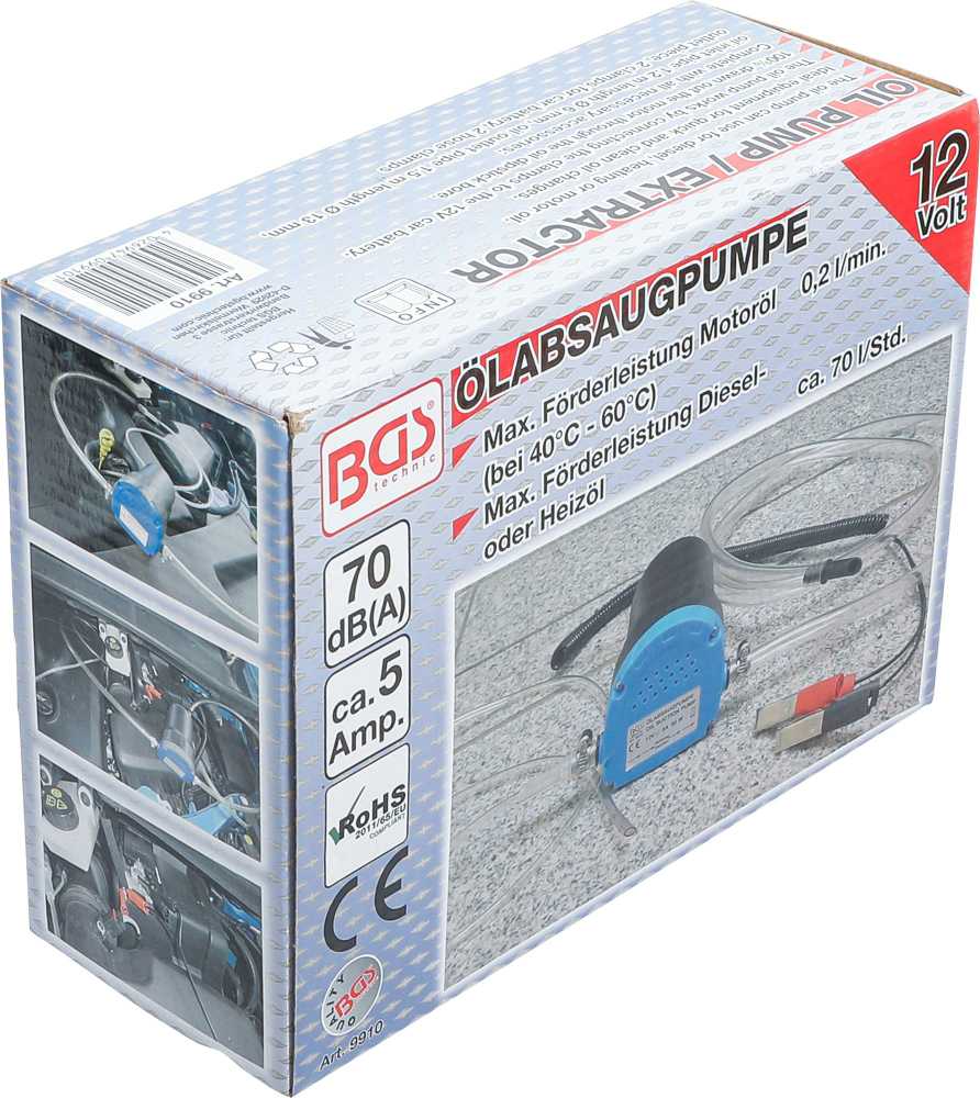 Bgs Technic Alyvos siurblys | 12 voltų (9910)
