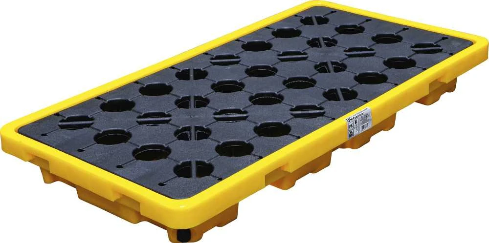 Bgs Technic Alyvos surinkimo padonas | su atvira tinkline danga | 2 statinėms po 200 l (70047)