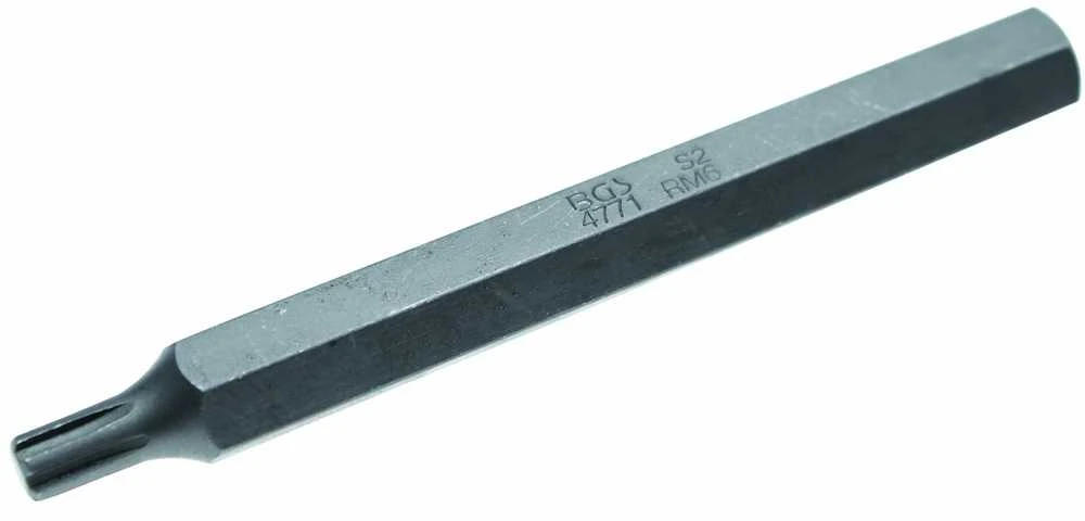 Bgs Technic Antgalis | ilgis 100 mm | 10 mm (3/8") | Spline (RIBE) M6 (4771)