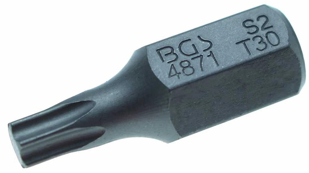Bgs Technic Antgalis | ilgis 30 mm | 10 mm (3/8") storis | T-Star (Torx) T30 (4871)