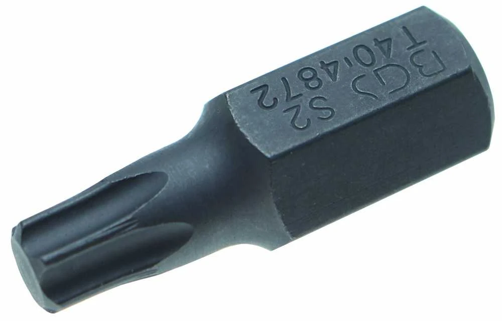 Grąžtas Bgs Technic Antgalis | ilgis 30 mm | 10 mm (3/8") storis | T-Star (Torx) T40 (4872)